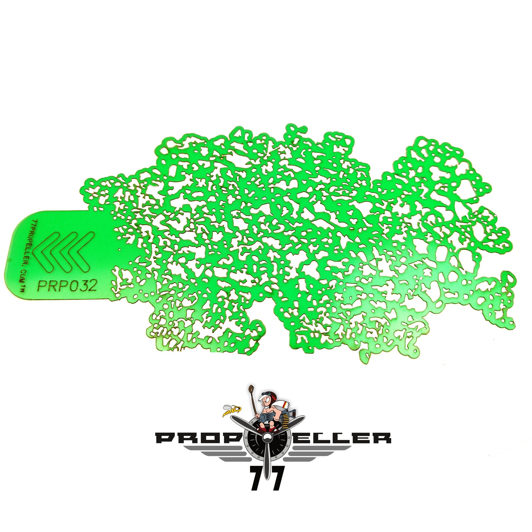 77 Propeller PRP028「Set 5」付属のPRP032エアブラシステンシル(110×70mm)