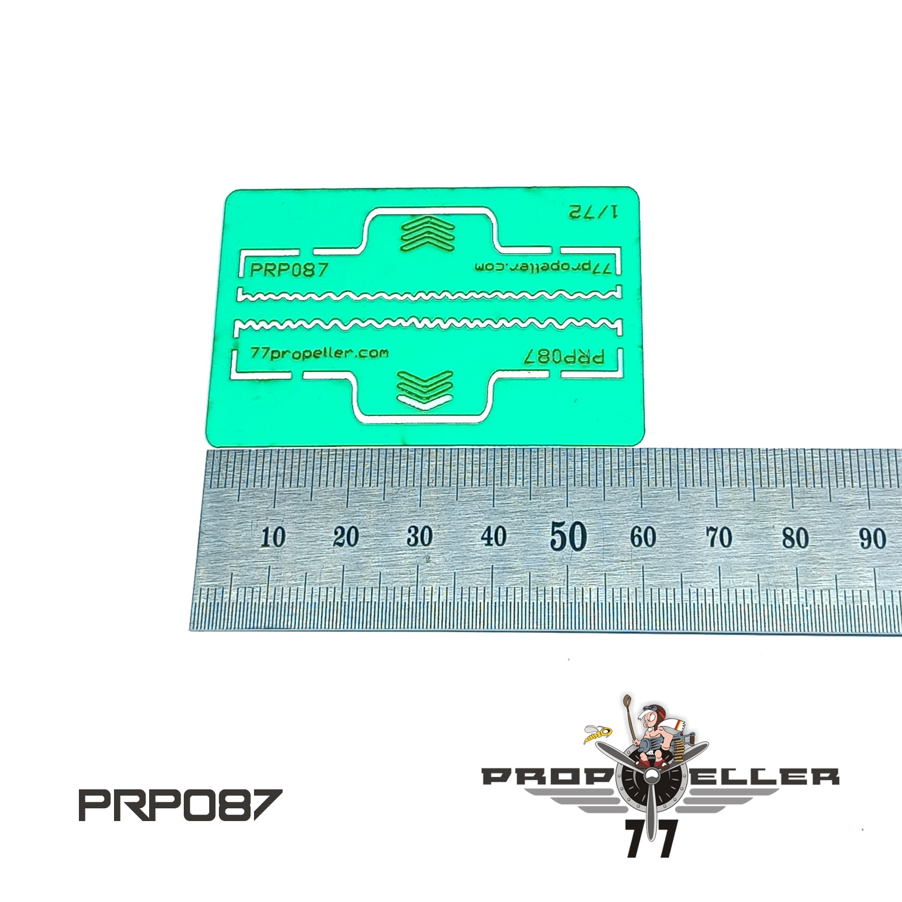 77 Propeller 1/72 Fw 190 Bf 109 主翼前縁ウェーブ迷彩テンプレート No.2 PRP087
