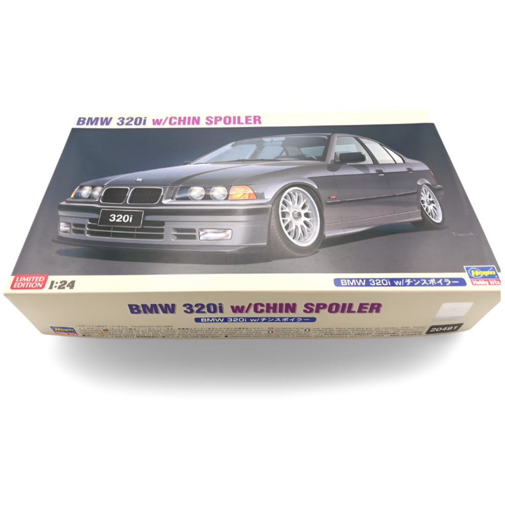 ハセガワ BMW 320i(E36)1/24 #20491 箱絵・ボックスアート正面