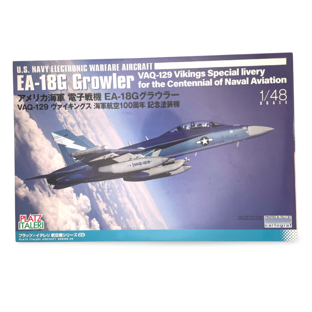 EA-18G グラウラー 1/48 プラッツ/イタレリ TPA-26 外箱 正面パッケージ
