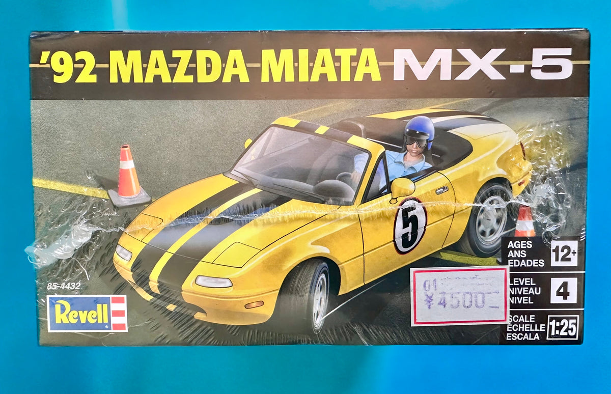 レベル '92 マツダ ミアータ MX-5 1/25 側面 ステッカー価格 ¥4,500