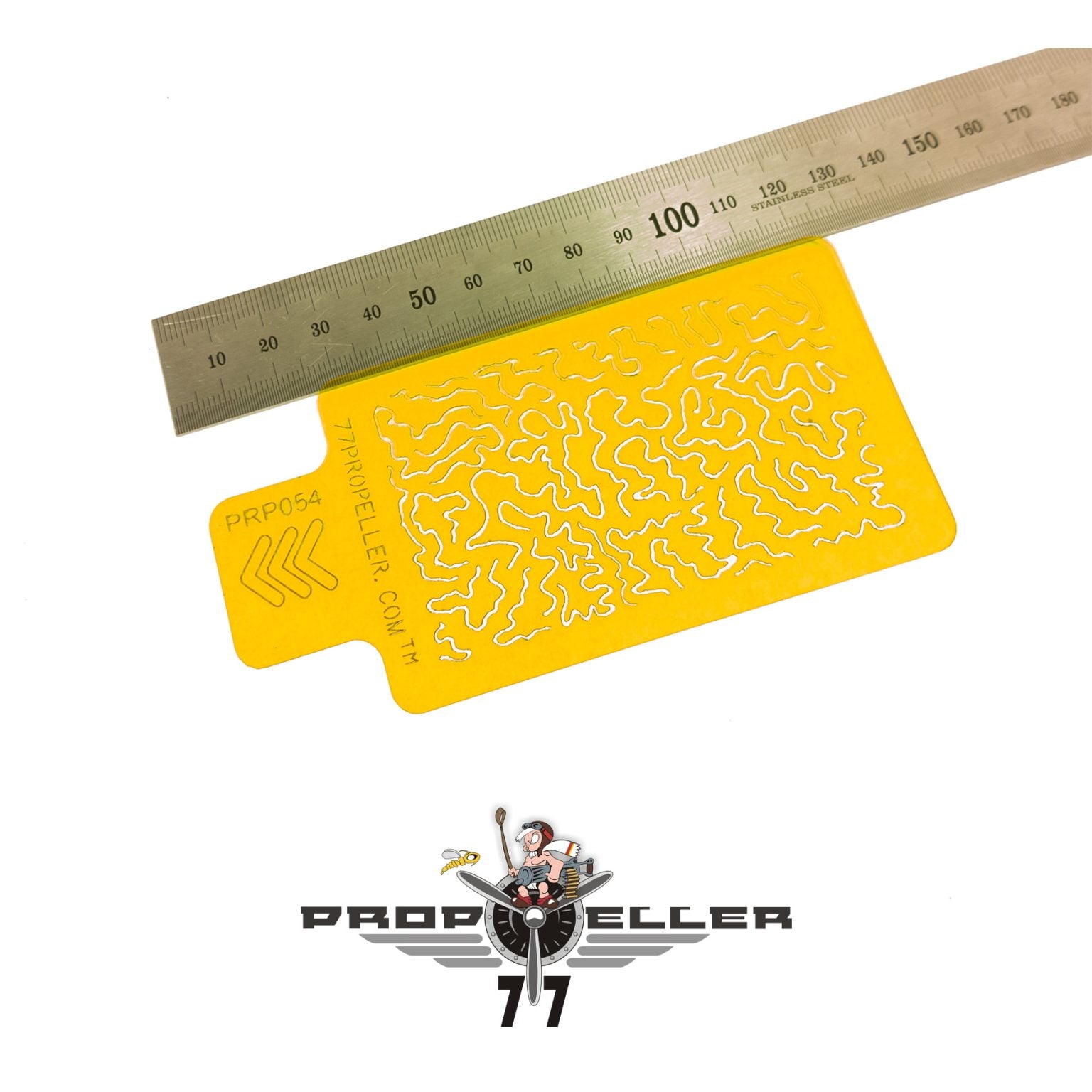 77 Propeller 1/48 ルフトヴァッフェ WWII シングルス迷彩ステンシル No.2 PRP054