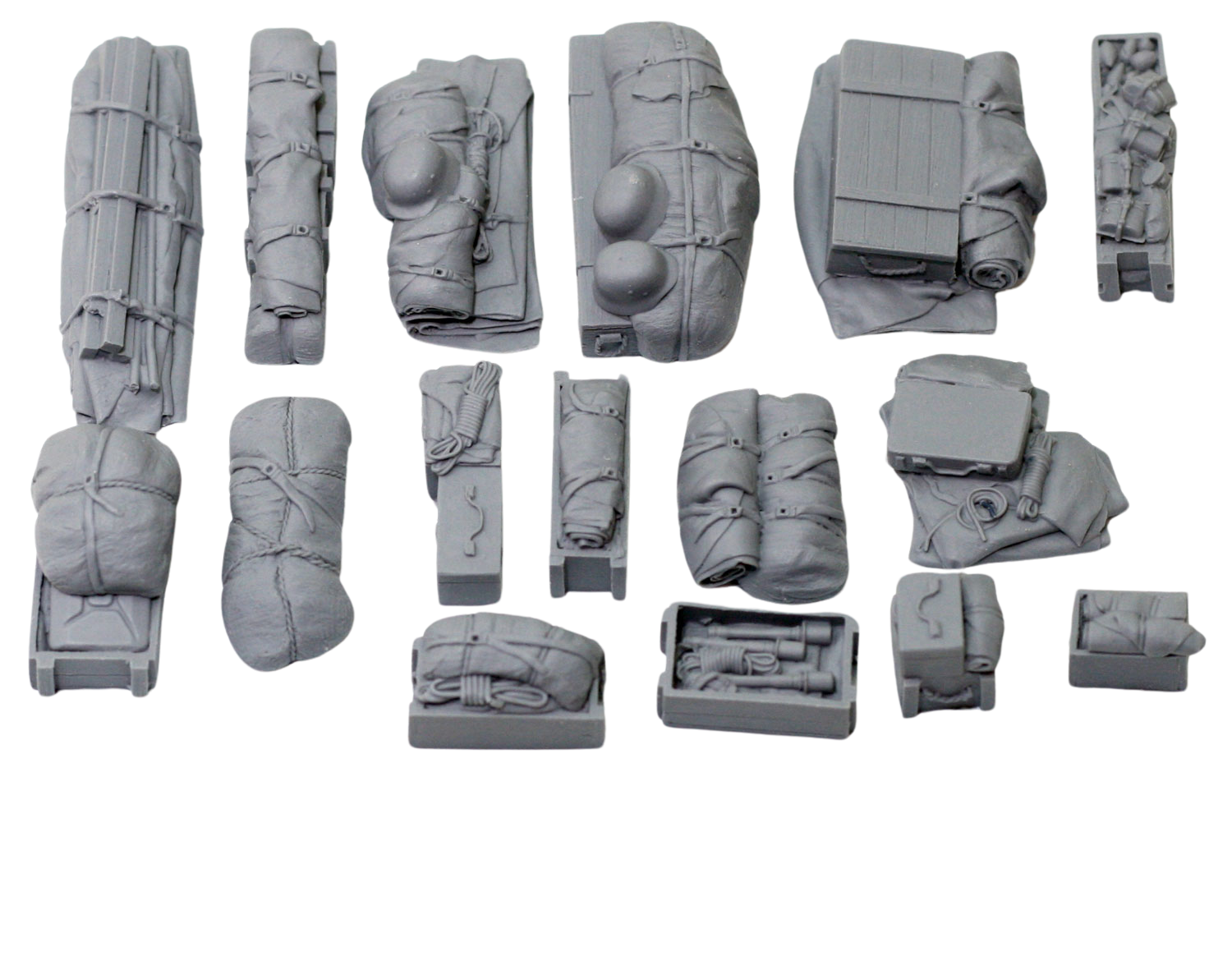 German Tank Bits #1 (16 Pieces)
