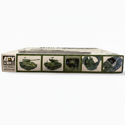 AFVクラブ M36 ジャクソン 1/35 ボックス側面（完成品写真一覧）