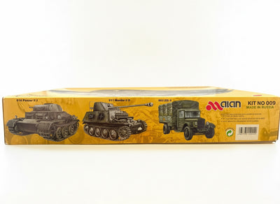 ボックス背面：シリーズ他キット（Panzer II J、Marder II D、ZIS-5）紹介