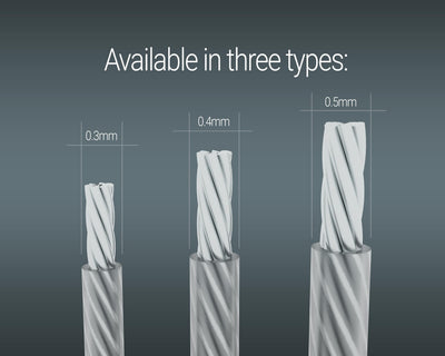 Braided Cord Ø 0.5mm (2 Meters / 79 Inches)