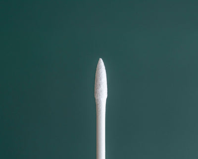 ANYZ AN009 Type 1精密綿棒の尖った先端の拡大