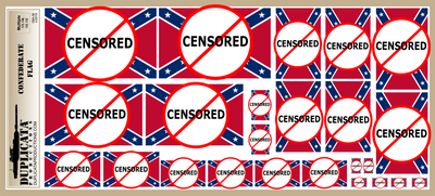 南北戦争時代 南軍 戦闘旗（歴史的表現）