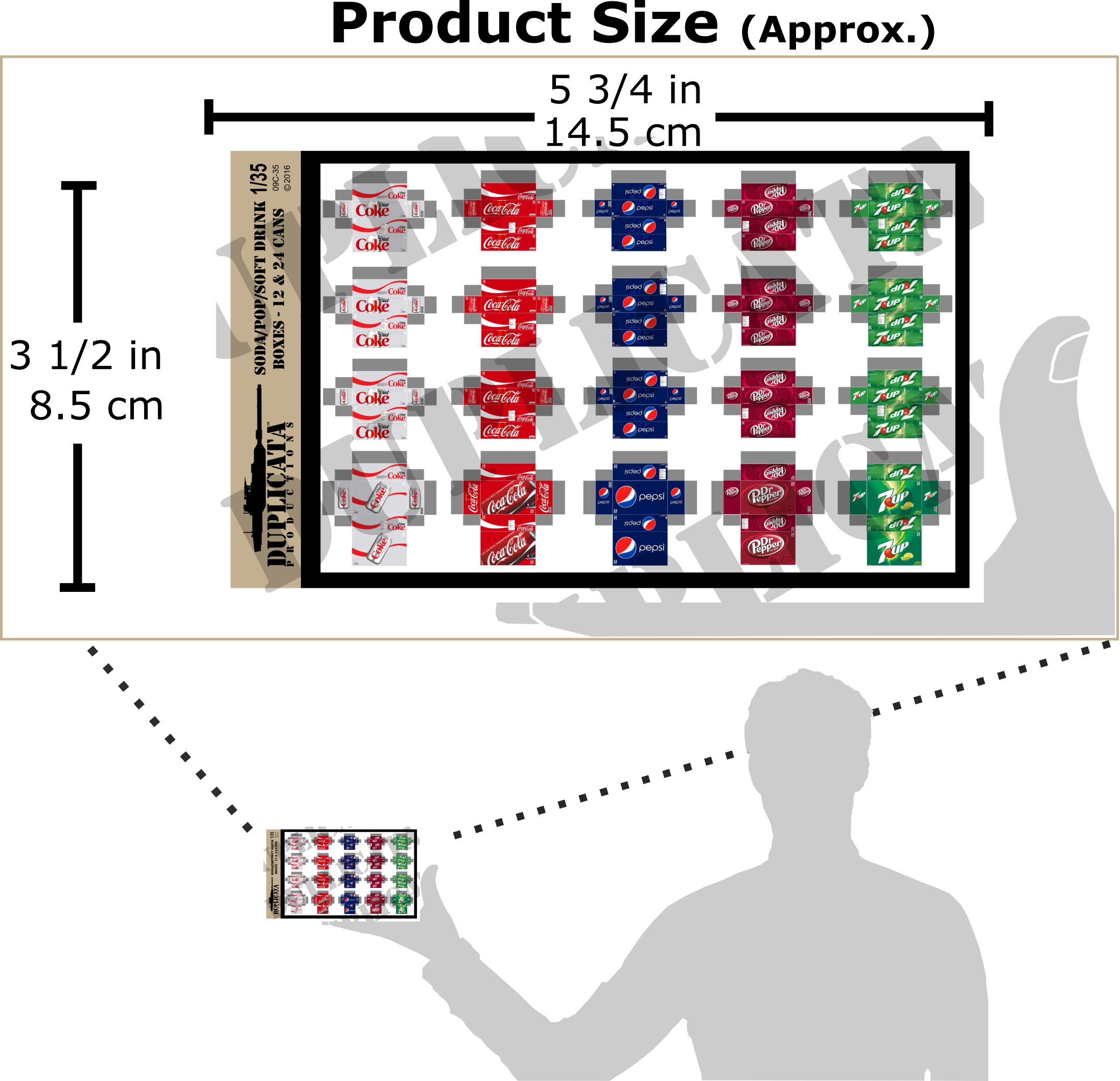 スケールモデル用ペーパーフラッグの使用例（掲揚・垂らし・破れ表現の作例）