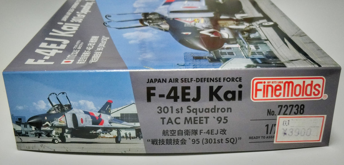 ファインモールド 1/72 F-4EJ改 301st SQ 側面・価格表示・72738