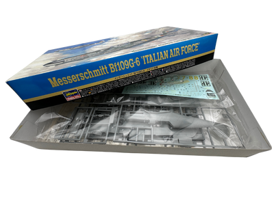 ハセガワ 1/48 メッサーシュミット Bf109G-6 イタリア空軍 09266 キット内容