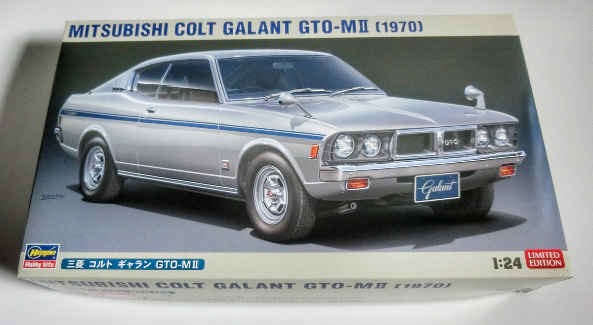 ハセガワ 1/24 三菱 コルト ギャラン GTO-MII 1970 20512 外箱