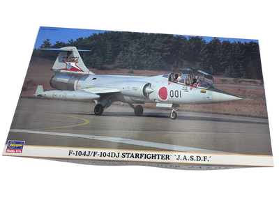 ハセガワ 00873 1/72 F-104J/F-104DJ スターファイター 航空自衛隊 2機セット 箱上面