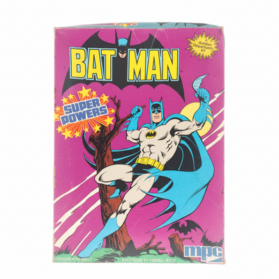 MPC バットマン スーパー・パワーズ 1/1702 プラモデル 外箱（正面アート・ロゴ入り）