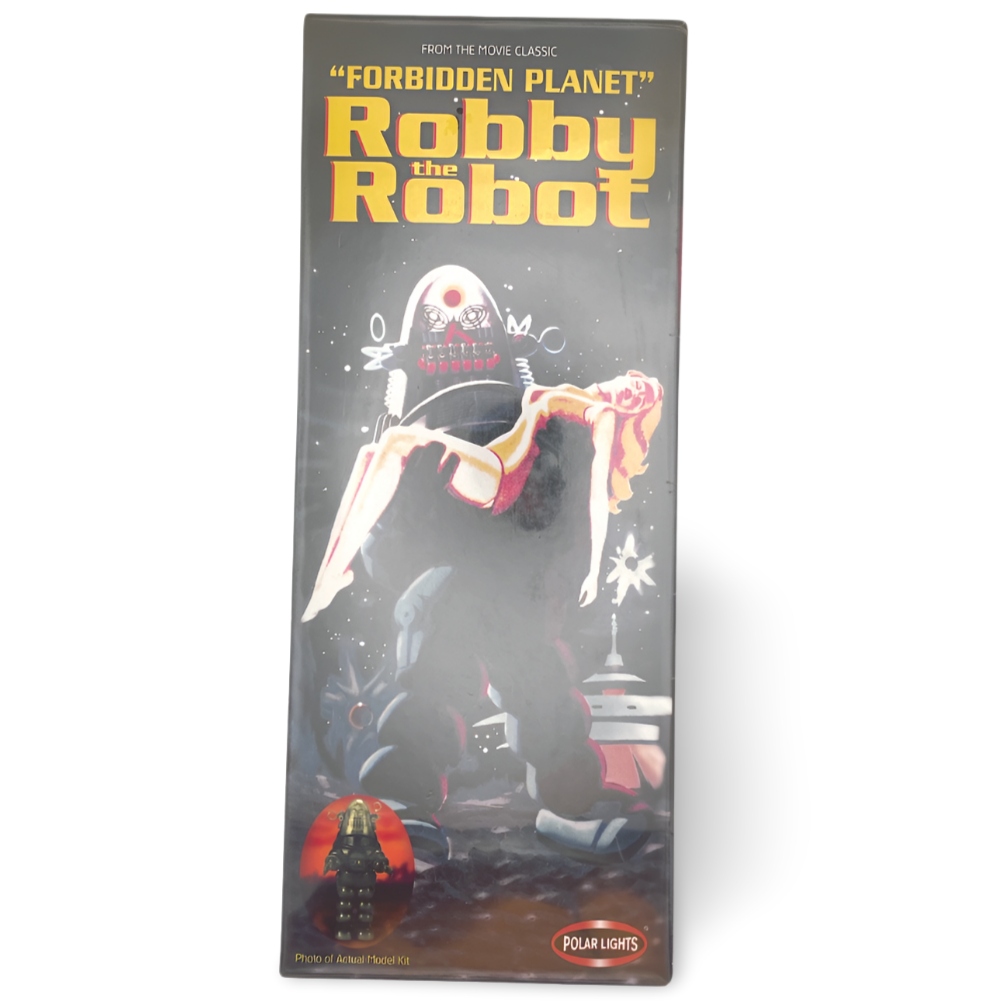 正面パッケージアート（フォービドゥン・プラネット『ロビー・ザ・ロボット』）プラモデル ポーラーライツ No.5025