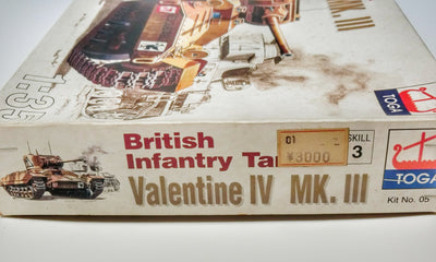 TOGA 1/35 バレンタイン IV Mk.III 05 側面と価格表示